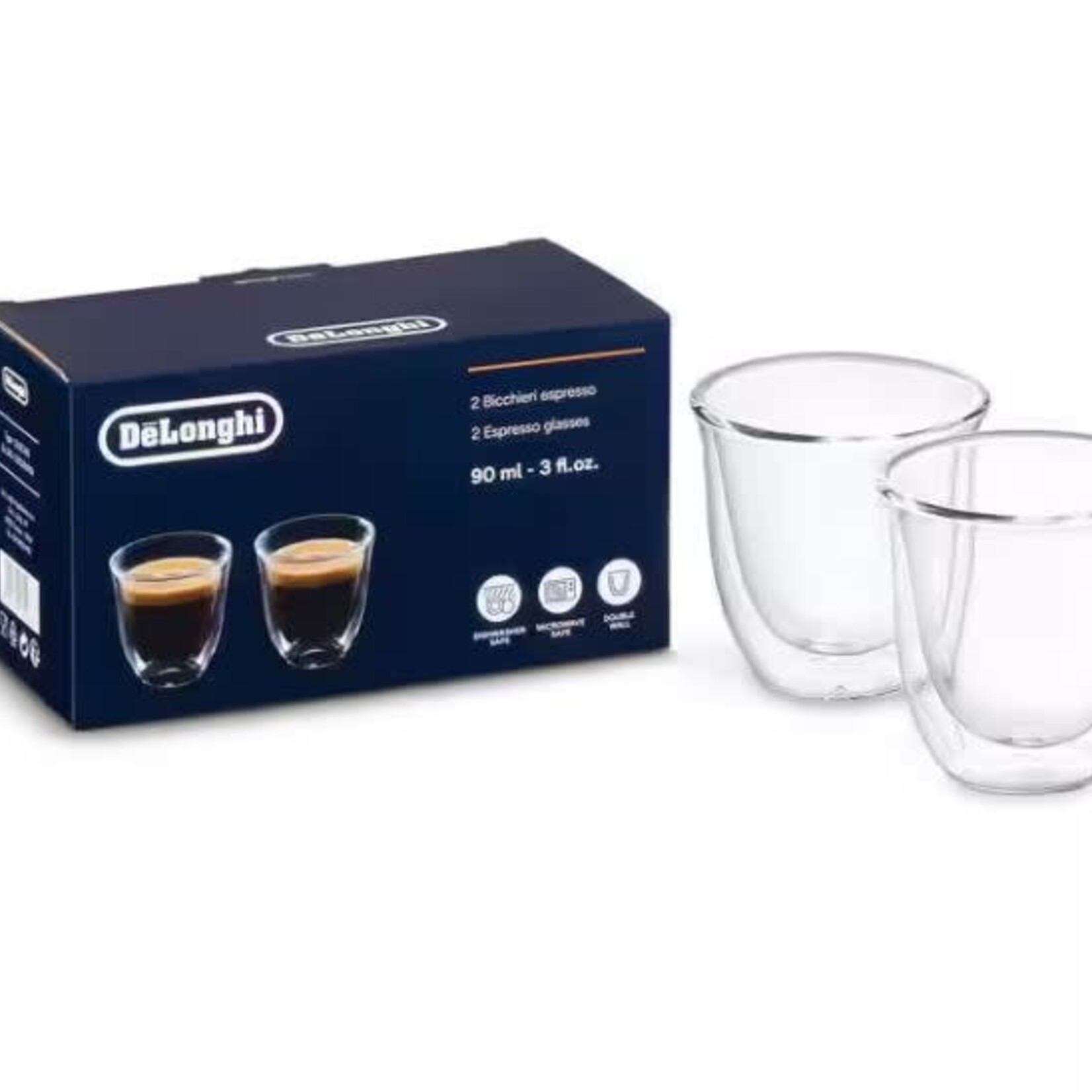 Verre double parois espresso Delonghi DLSC310
