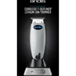 ANDIS Cordless T-Outliner Li Trimmer 74000 (boite ouverte)