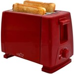 hauz Hauz Grille-pain 2 tranches 750W Rouge AT2SR