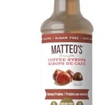 Matteo's Sirop à café Matteo's sans sucre praliné aux marrons 750ml 501172
