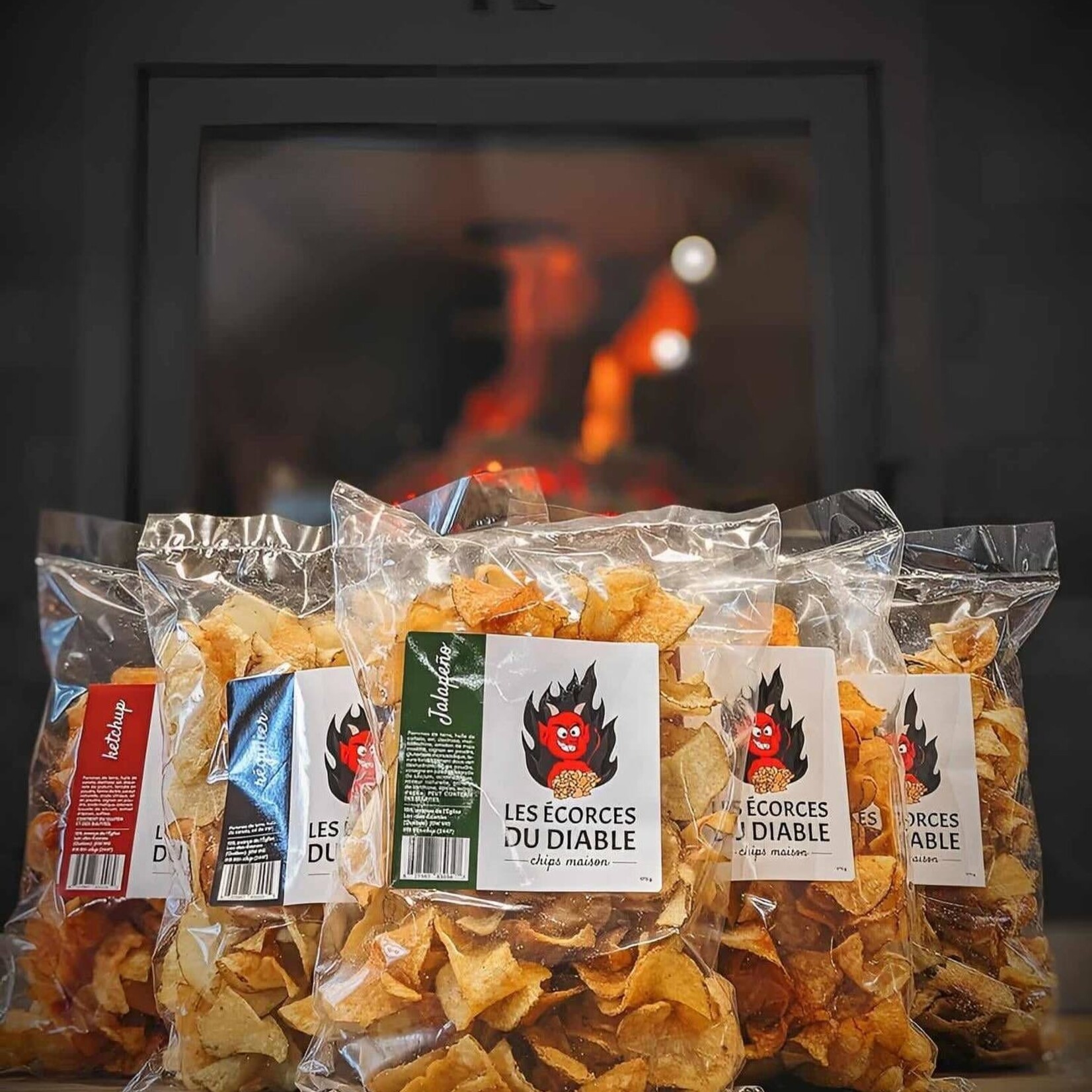 Les Écorces du Diable Les Écorces du Diable Sel et vinaigre 175g