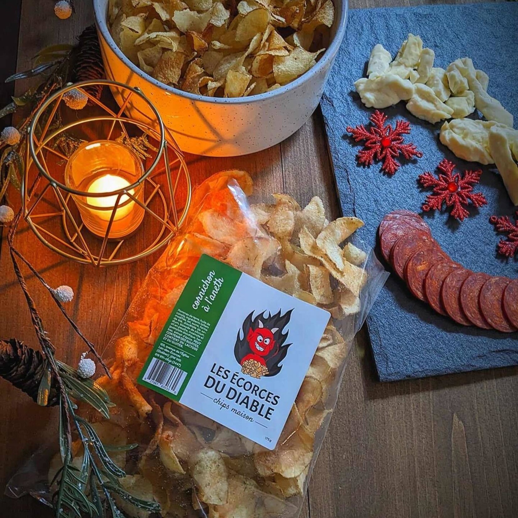 Les Écorces du Diable Les Écorces du Diable Cornichons à l'aneth 175g