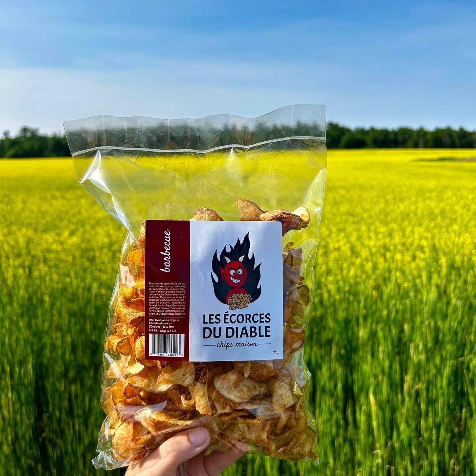 Les Écorces du Diable Les Écorces du Diable Barbecue 175g