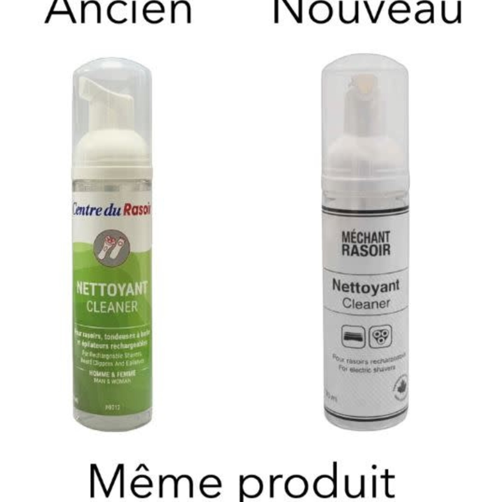 Nettoyant pour rasoir méchant rasoir 0012