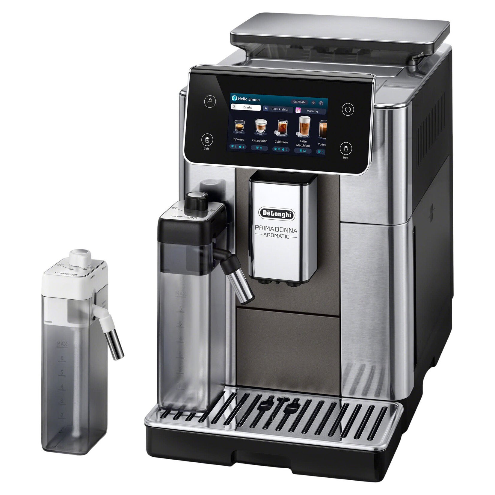 Machine à espresso PrimaDonna Aromatic Delonghi ECAM63075TM