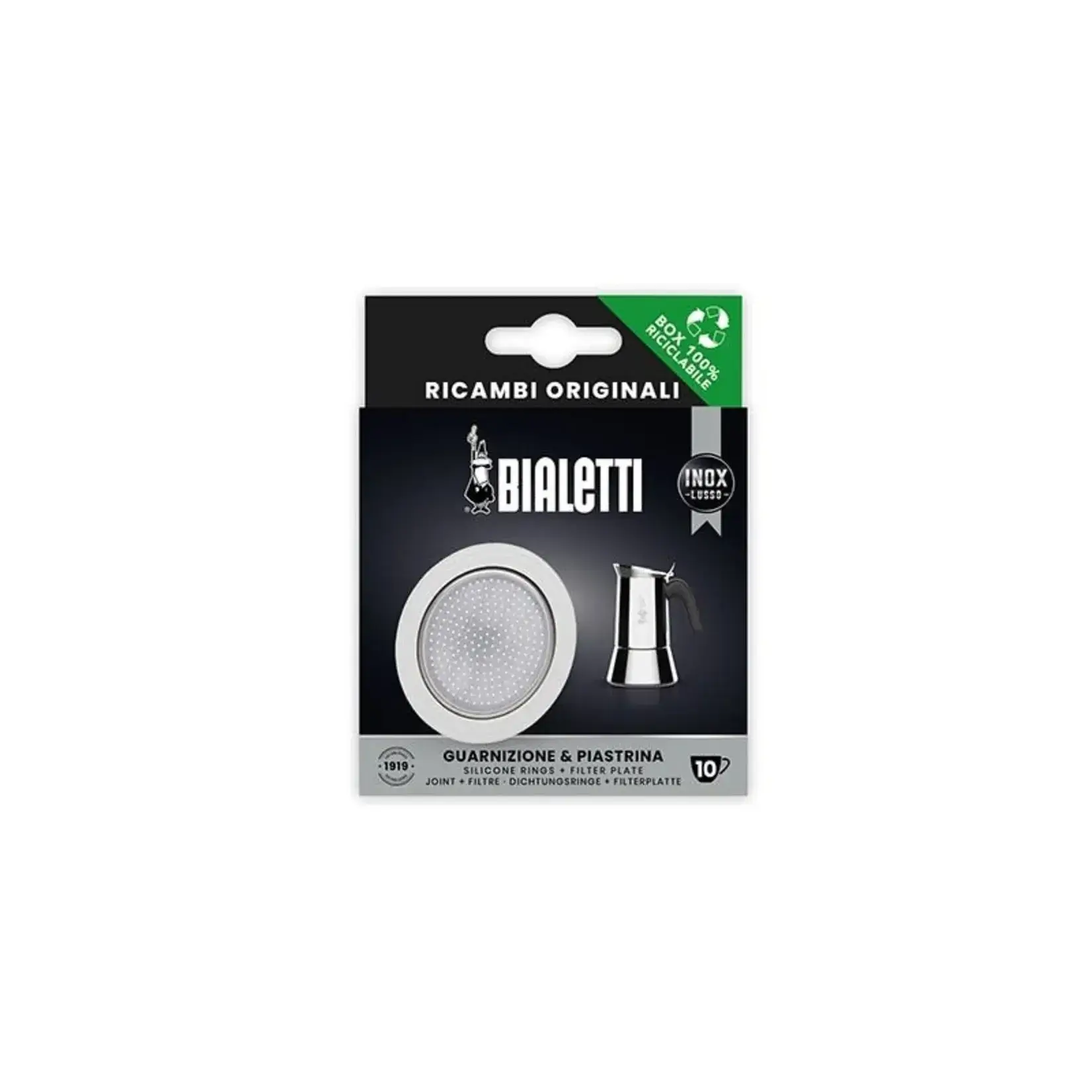 BIALETTI Filtre + joint pour cafetière Musa 10T 20389-10