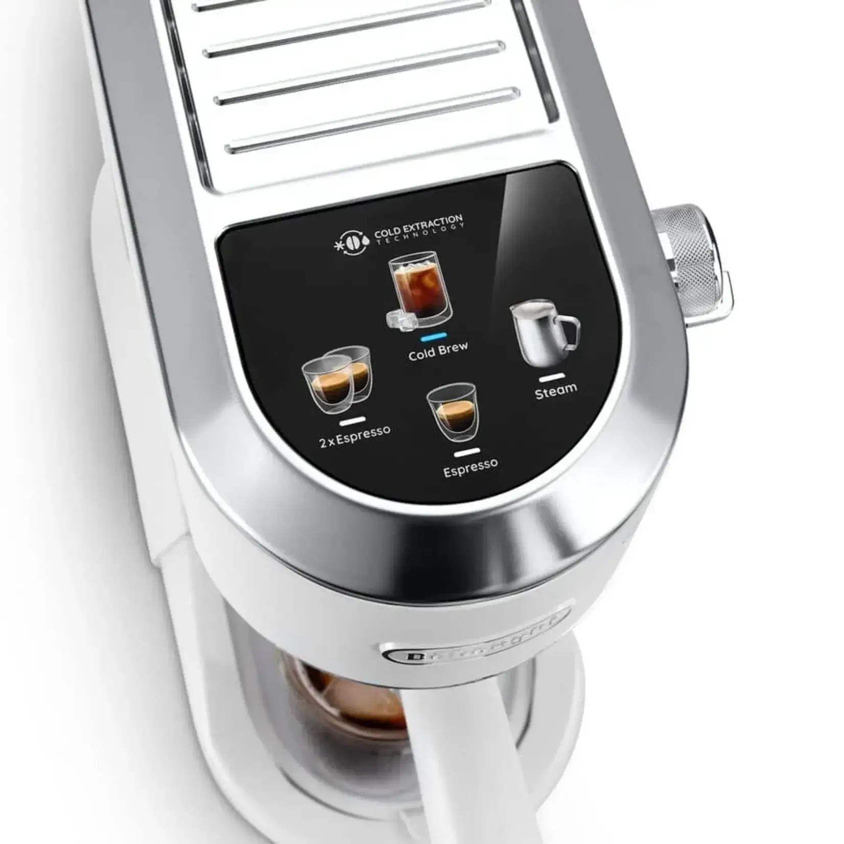 MACHINE A ESPRESSO MANUELLE DEDICA DUO BLANCHE DELONGHI EC890WI