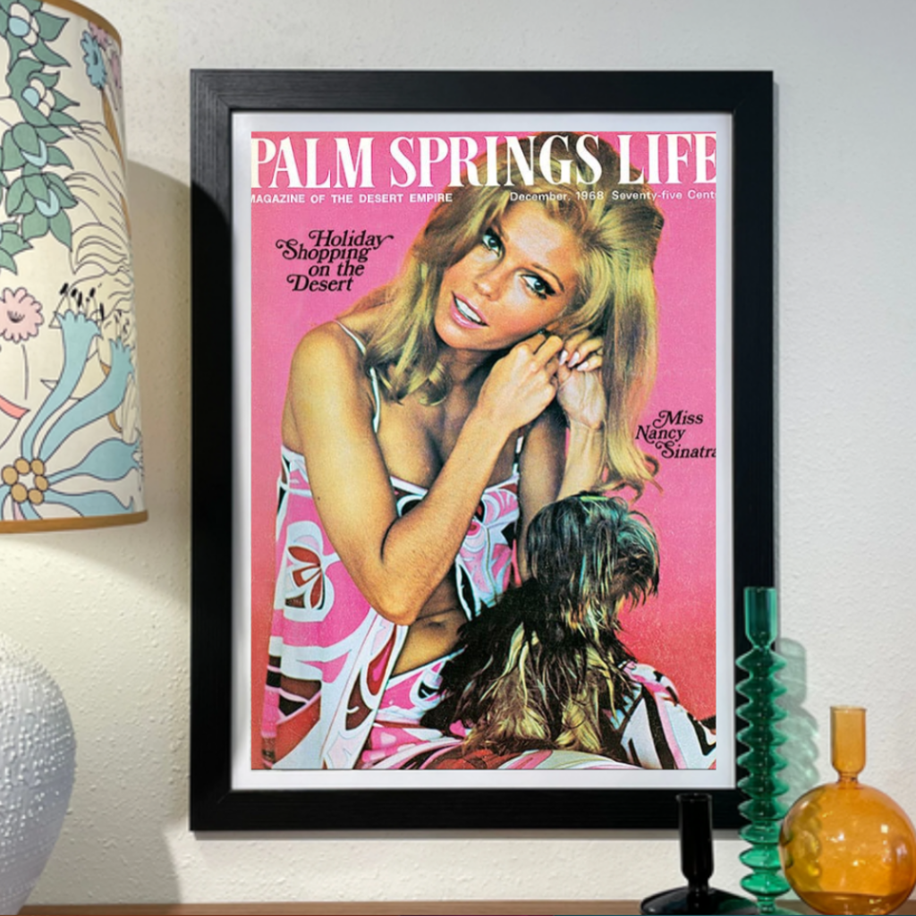 Palm Springs Life December 1968 Poster