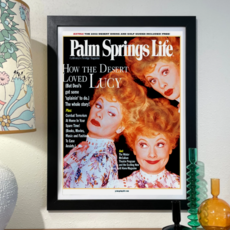 Palm Springs Life January 2002 Poster
