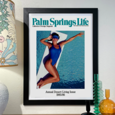 Palm Springs Life September 1985 Poster
