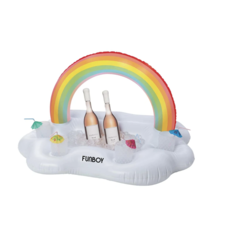 Fun Boy Inc. Rainbow Cloud Float Cooler