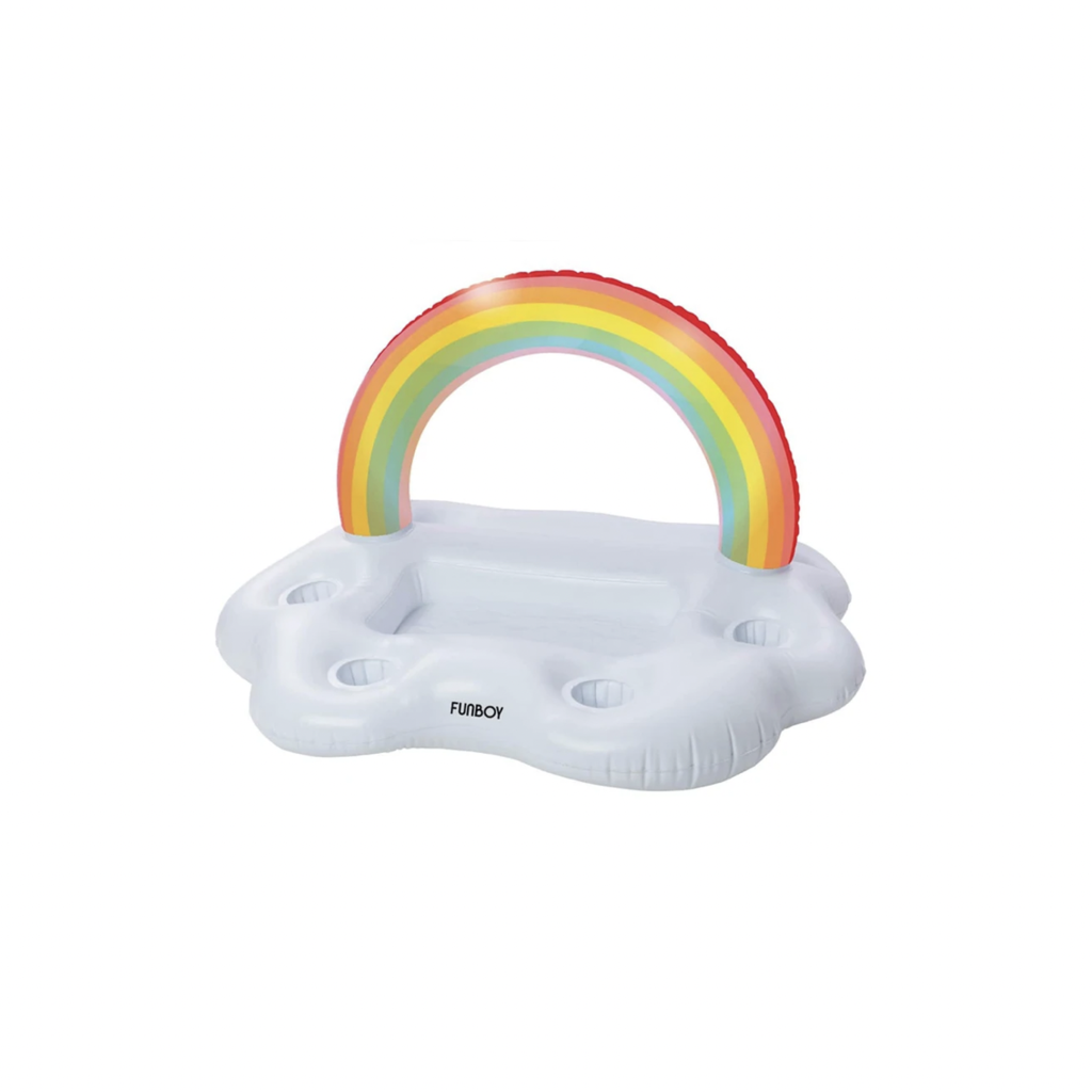 Fun Boy Inc. Rainbow Cloud Float Cooler