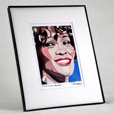 ChrisBurbach Whitney Houston Portrait