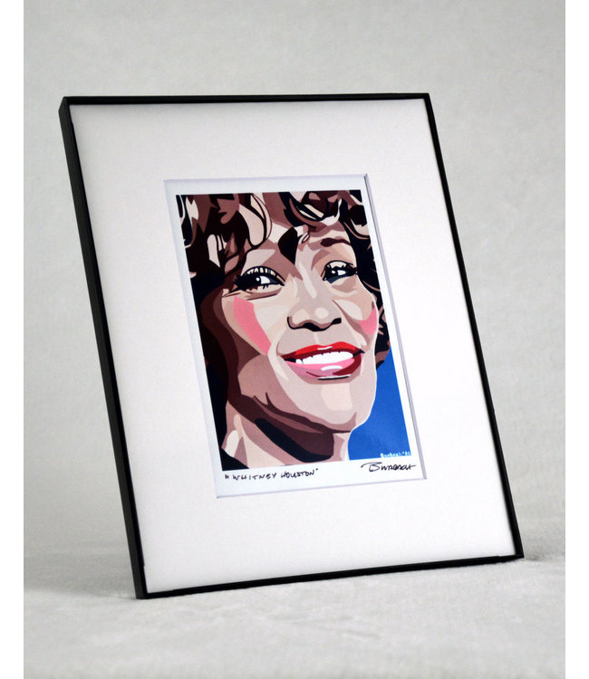 ChrisBurbach Whitney Houston portrait