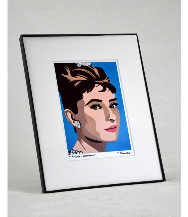 ChrisBurbach Audrey Hepburn Portrait - Tiara
