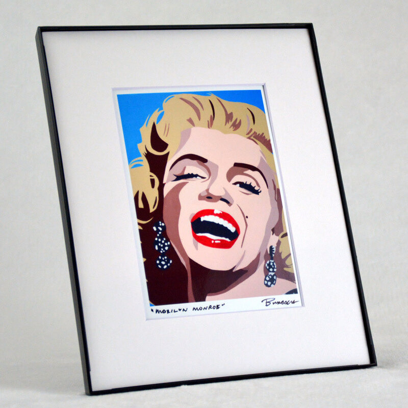 ChrisBurbach Marilyn Monroe - Laughing Portrait