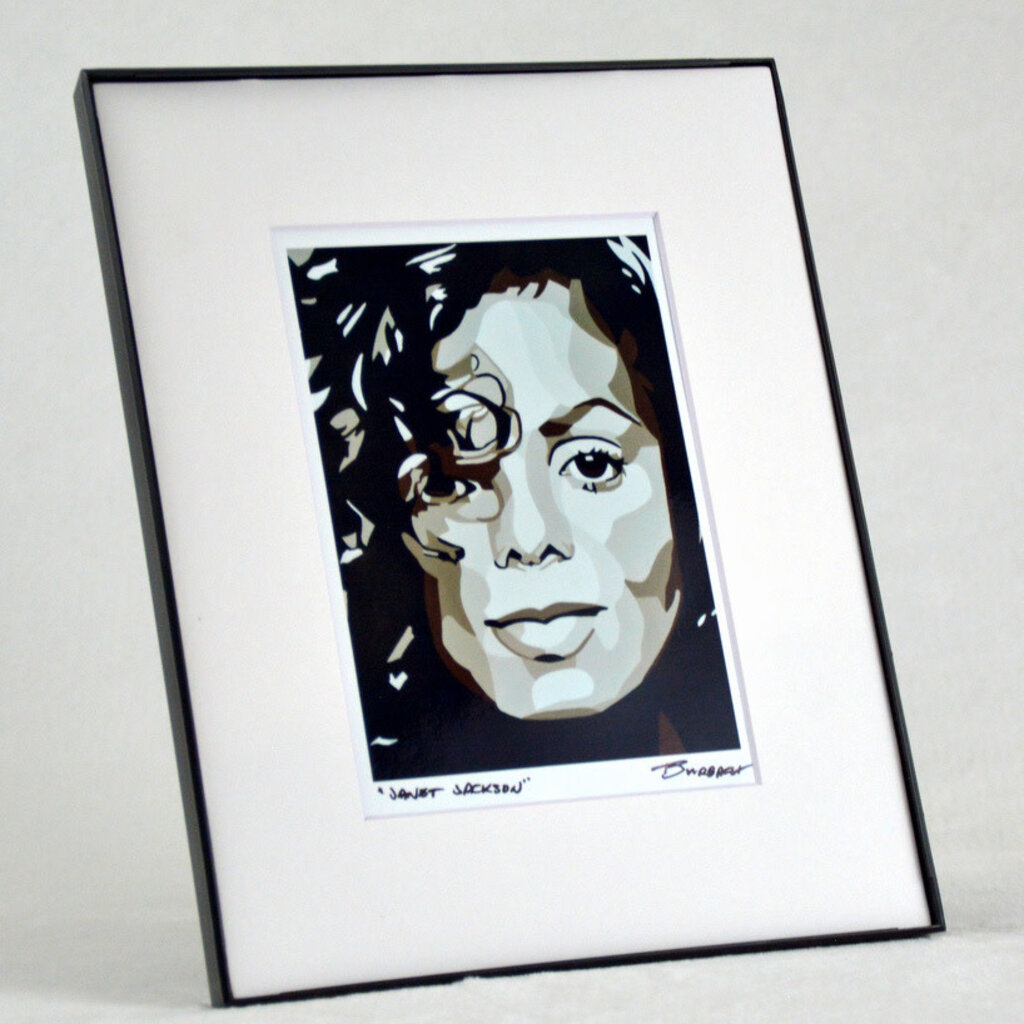 ChrisBurbach Janet Jackson Portrait