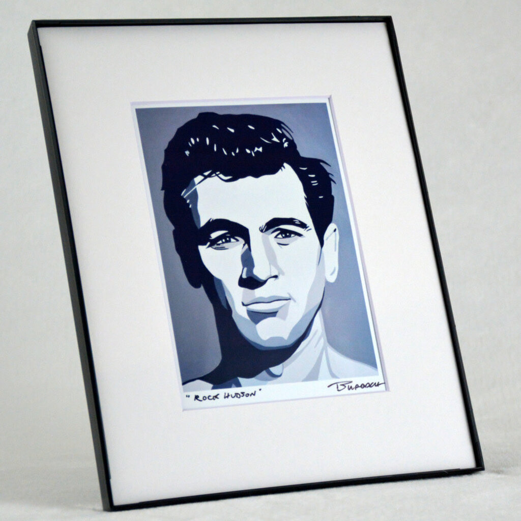 ChrisBurbach Rock Hudson Portrait