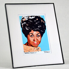 ChrisBurbach Aretha Franklin Portrait