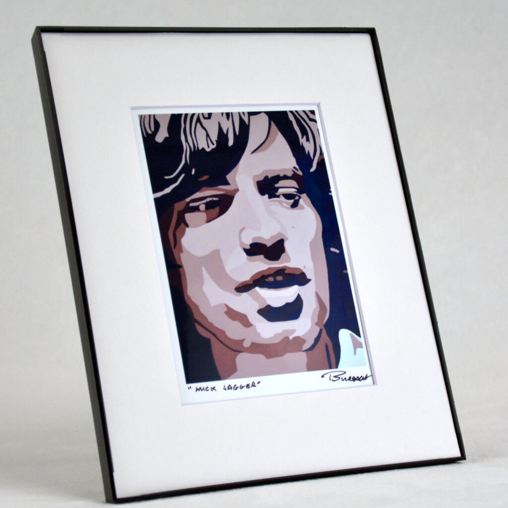 ChrisBurbach Mick Jagger Portrait