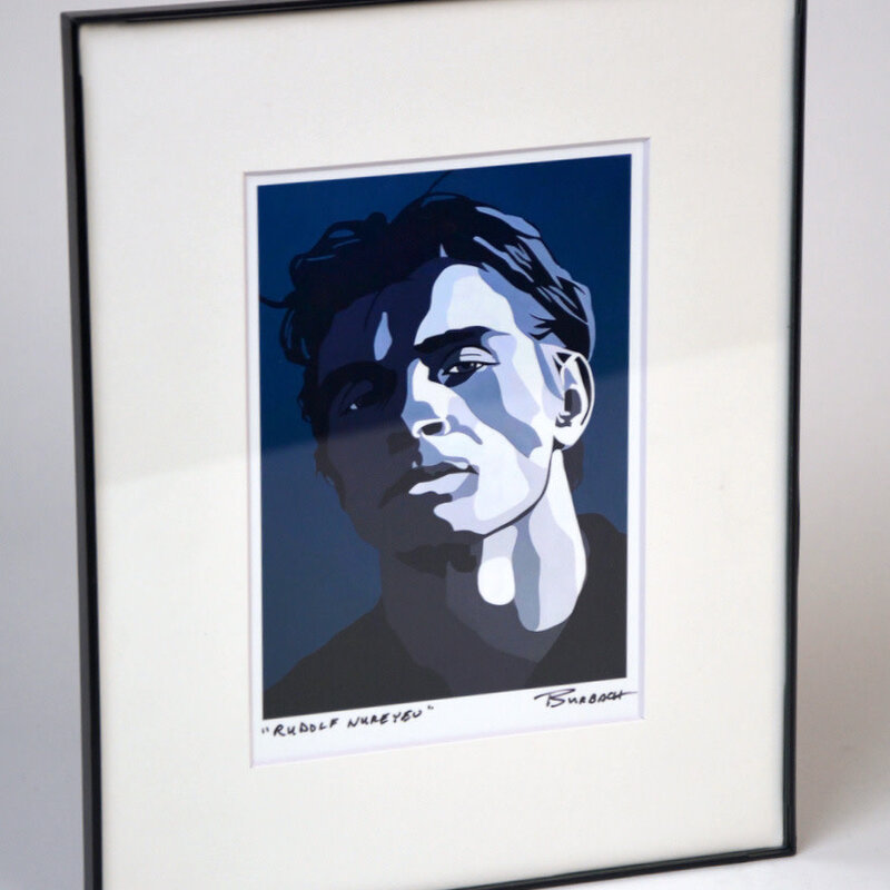ChrisBurbach Rudolf Nureyeu Portrait