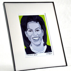 ChrisBurbach Michelle Obama Portrait