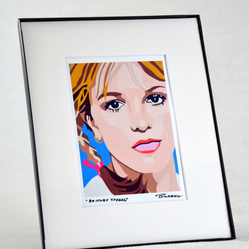 ChrisBurbach Britney Spears Portrait