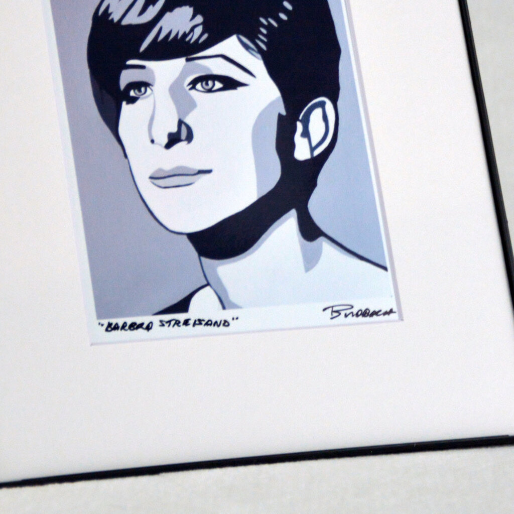 ChrisBurbach Barbra Streisand - Bouffant Portrait