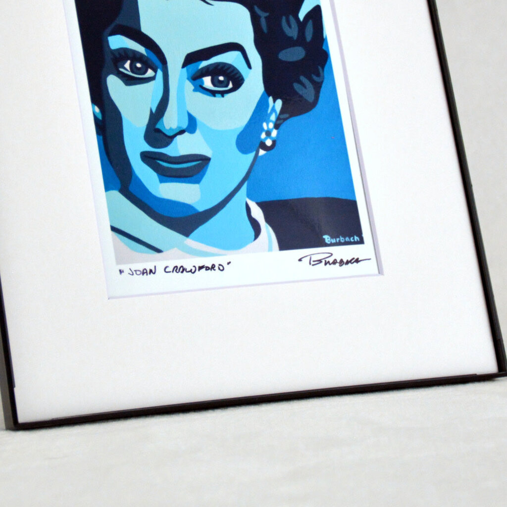 ChrisBurbach Joan Crawford - Side Eye Portrait