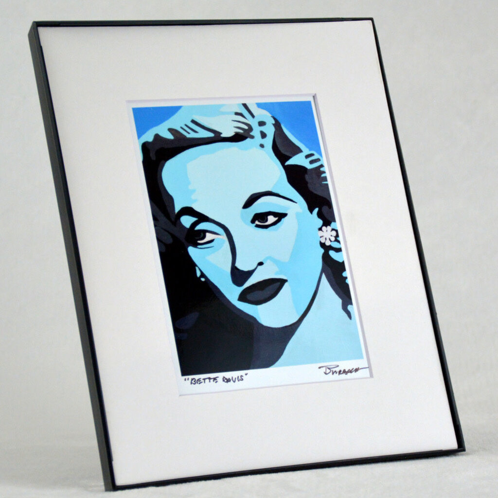 ChrisBurbach Bette Davis - Side Eye Portrait