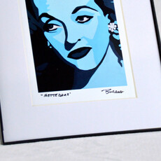 ChrisBurbach Bette Davis - Side Eye Portrait