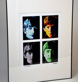 ChrisBurbach Beatles Portrait Collage Portrait