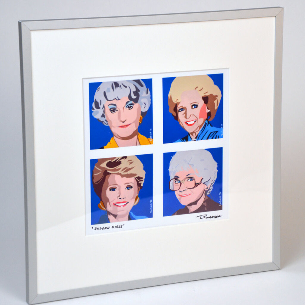 ChrisBurbach Golden Girls Collage Portrait