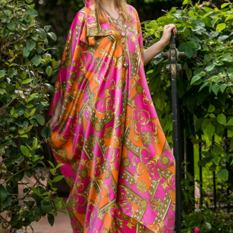 Jennafer Grace Voglia Pink Caftan