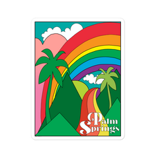 Peepa's Rainbow Road Sticker