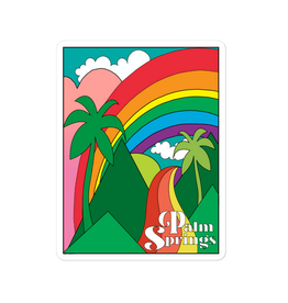 Peepa's Rainbow Road Sticker