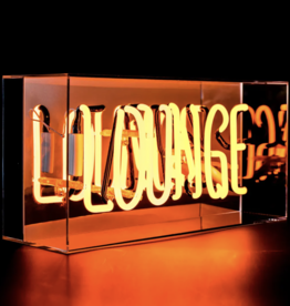 Locomocean Lounge Acrylic Box Neon Light