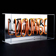 Locomocean Lounge Acrylic Box Neon Light