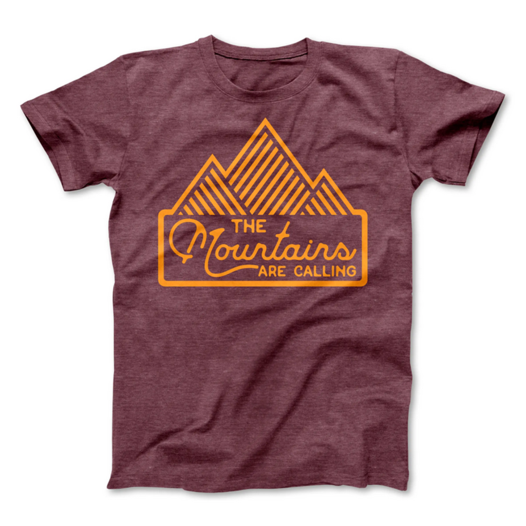 Rivet Apparel Mountains are calling unisexy tee