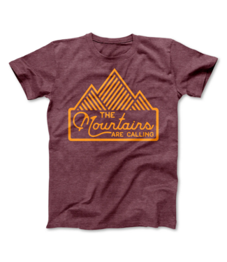 Rivet Apparel Mountains are calling unisexy tee
