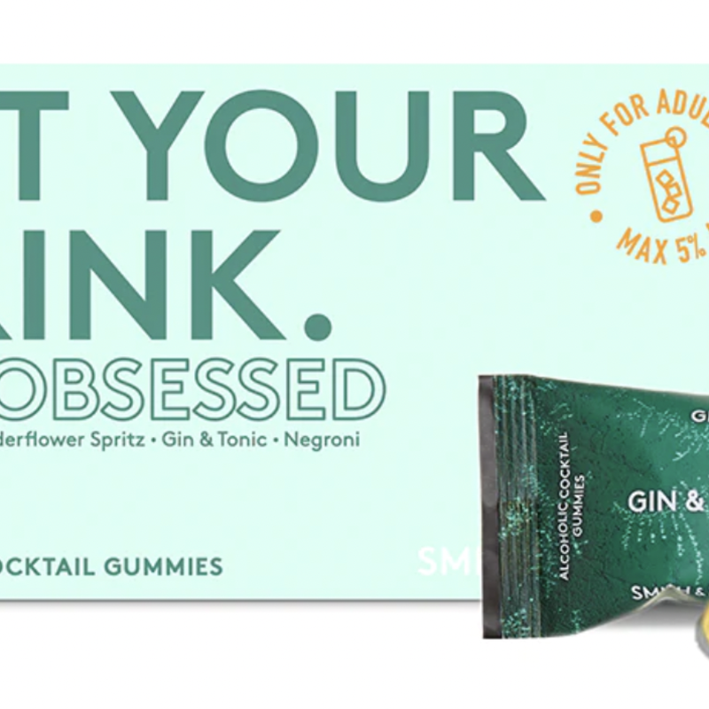 Smith & Sinclair Gin Obsessed. Eat Your Drink