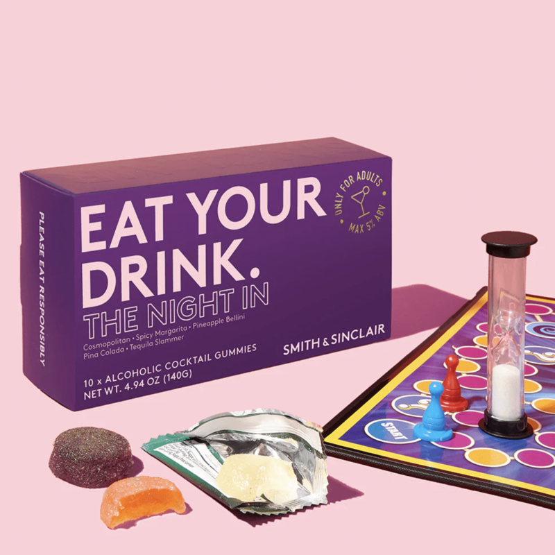 The Night in. Eat Your Drink