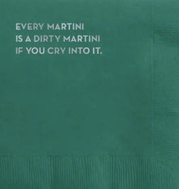 Sapling Press #640: Dirty Martini Napkins