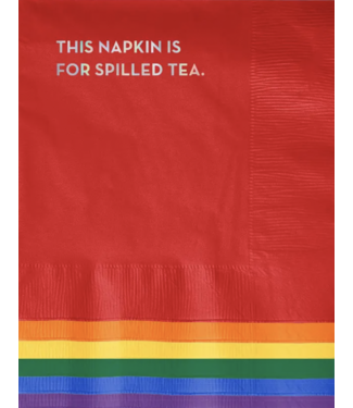 Sapling Press #635: Spilled Tea Napkins