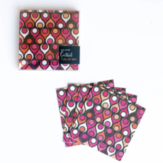 Mod Lounge Paper Co. Mid Mod Circle In Teardrop Napkins