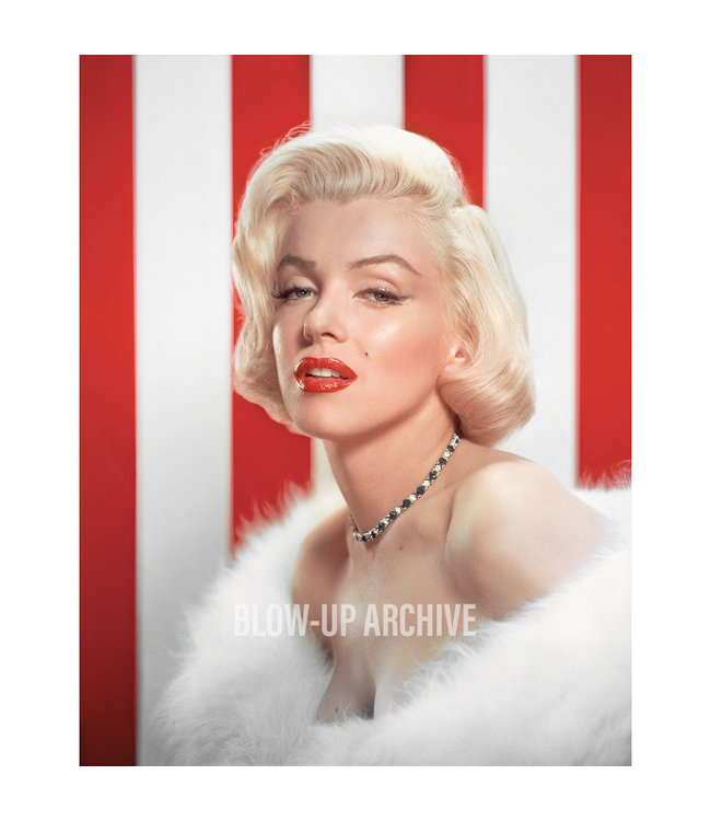 BlowUpArchive Marilyn Monroe Candy Stripe 1953