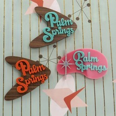 Peepa's Orange and Walnut Palm Springs Magnet