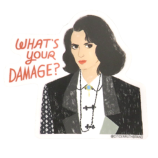 Citizen Ruth What's Your Damage Heather Sticker