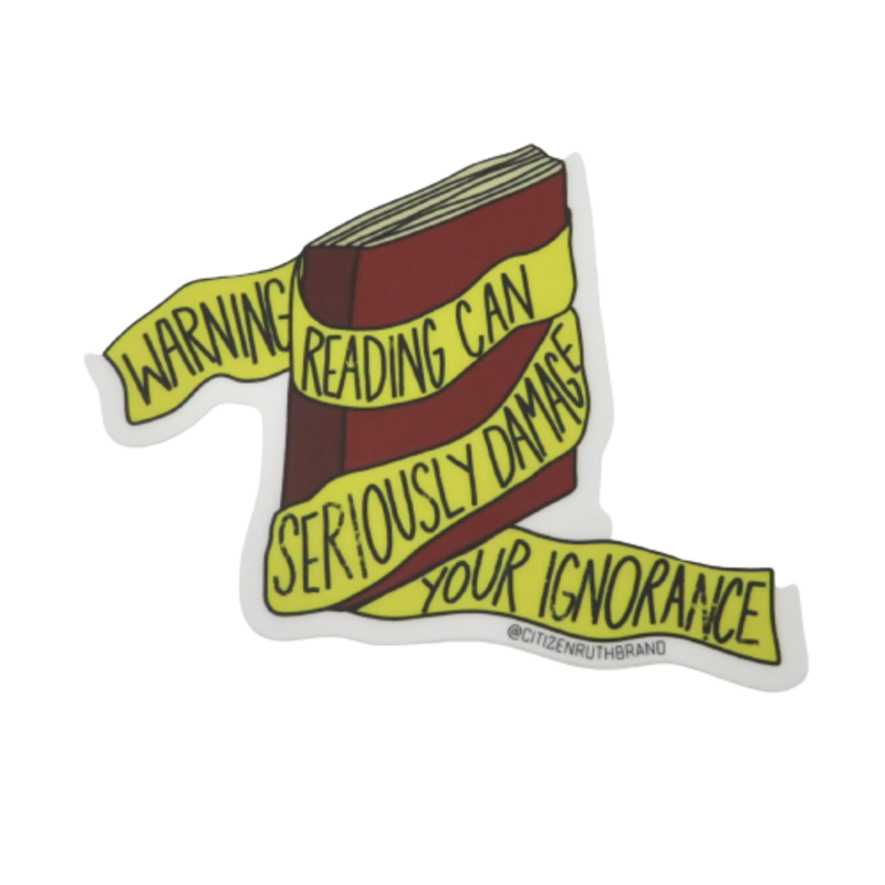 Citizen Ruth Reading Sticker