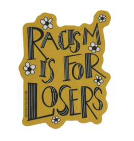 Citizen Ruth Racism Is for Losers Sticker